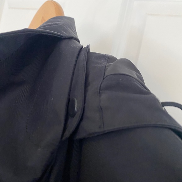 The Northface black raincoat trench size medium - Picture 3 of 4